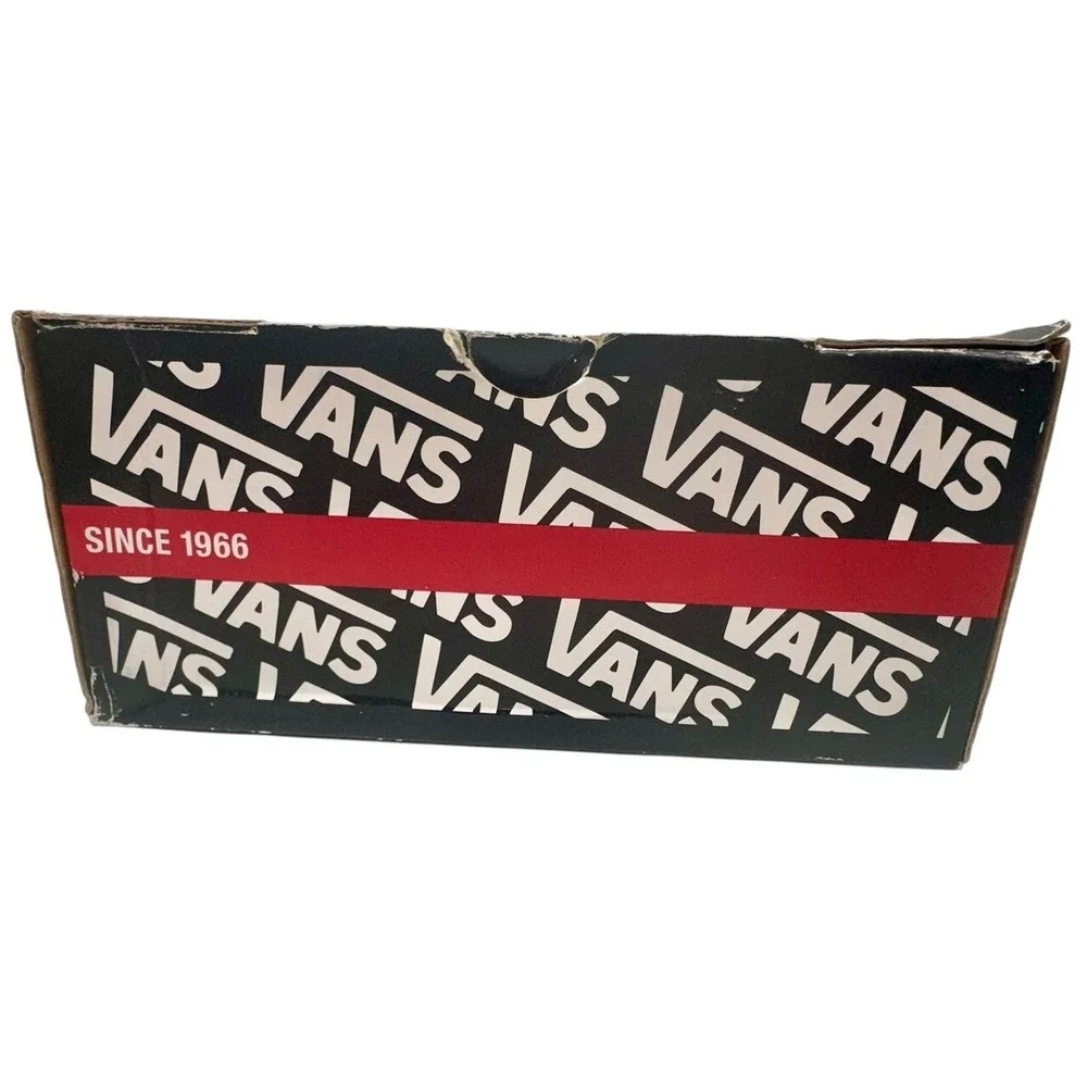 Vans Off‎ the Wall Authentic True Red/Black Toddler Baby Shoes Size 9 Rare